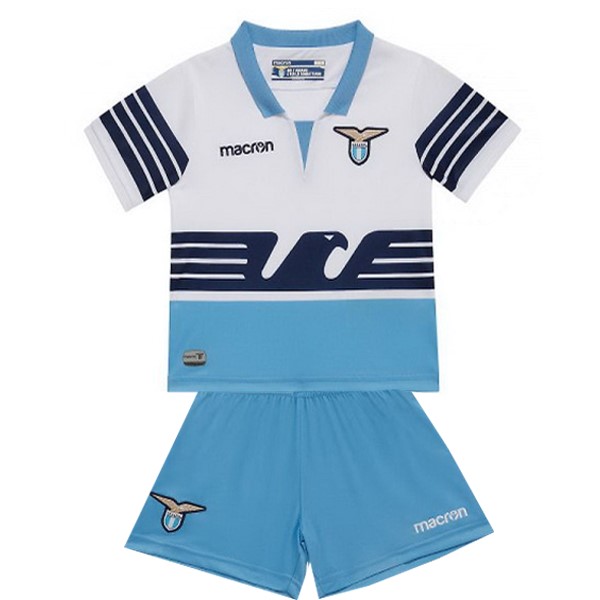 Camiseta Lazio Primera Niño 2018-2019 Azul Blanco